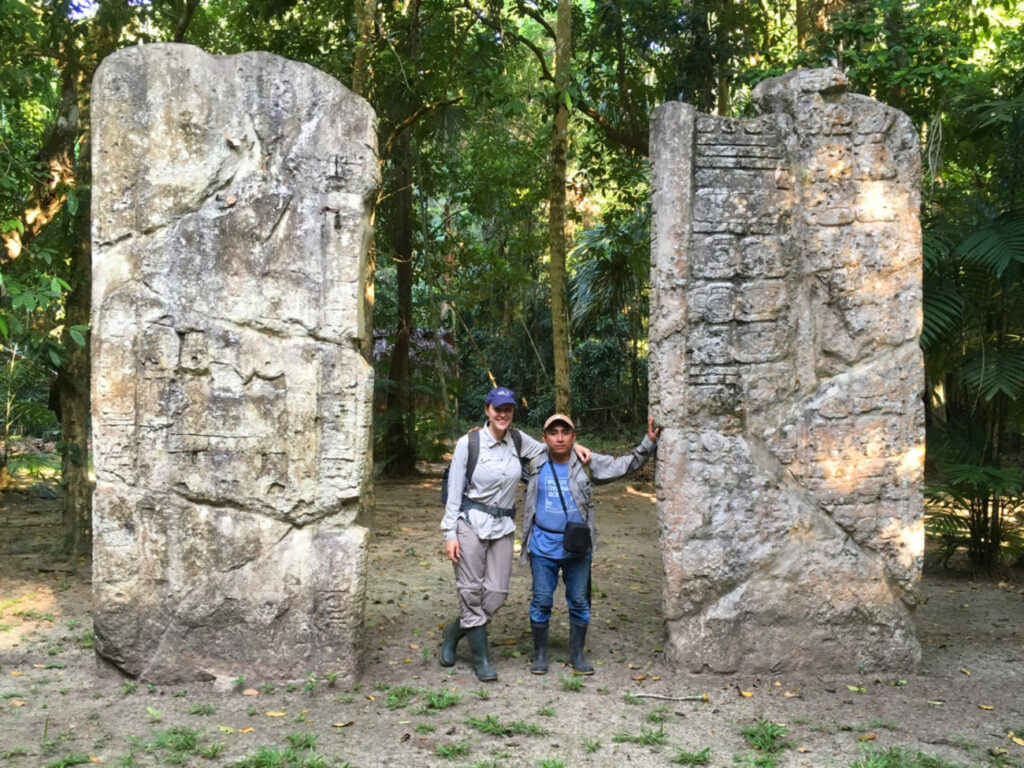 Maya Ausgrabungsstätte