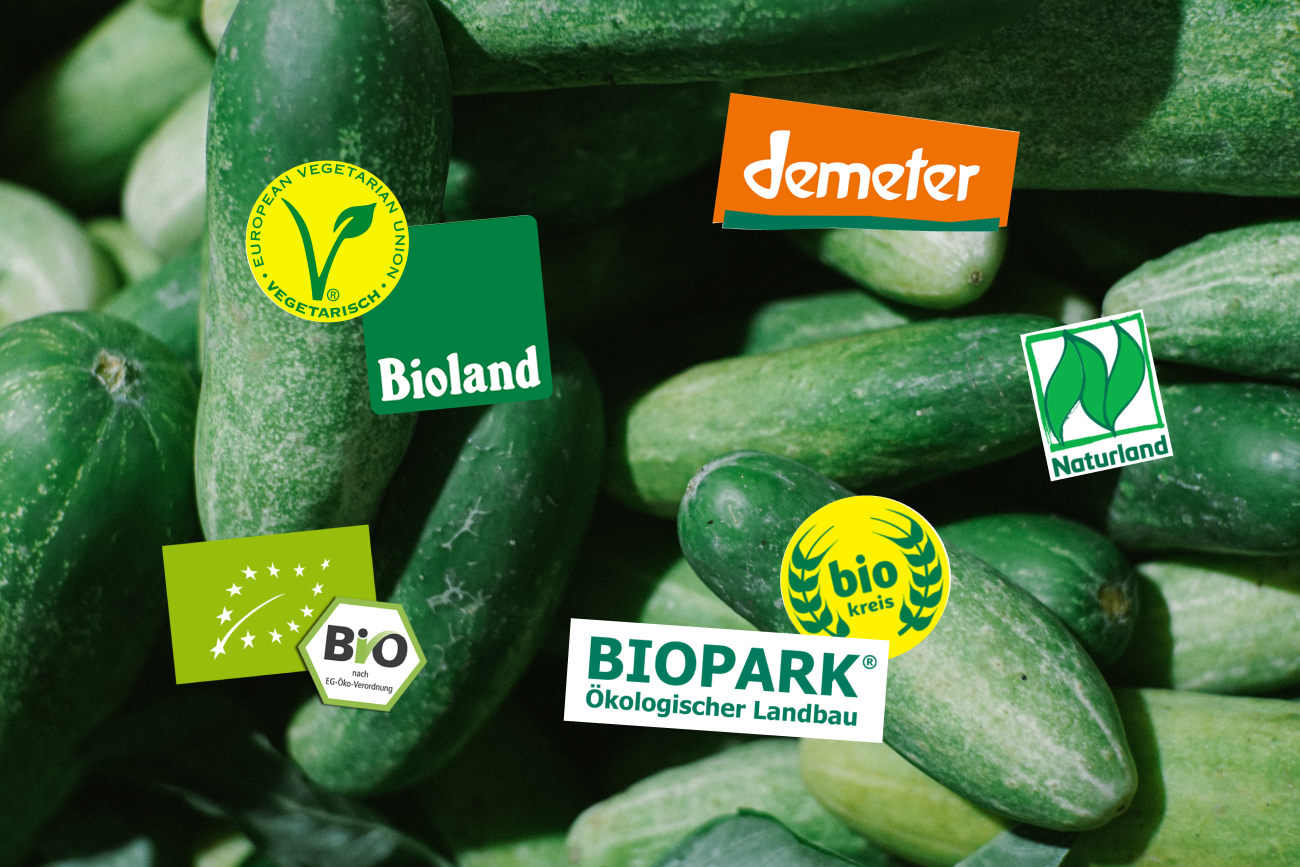 Bio-Labels und Siegel