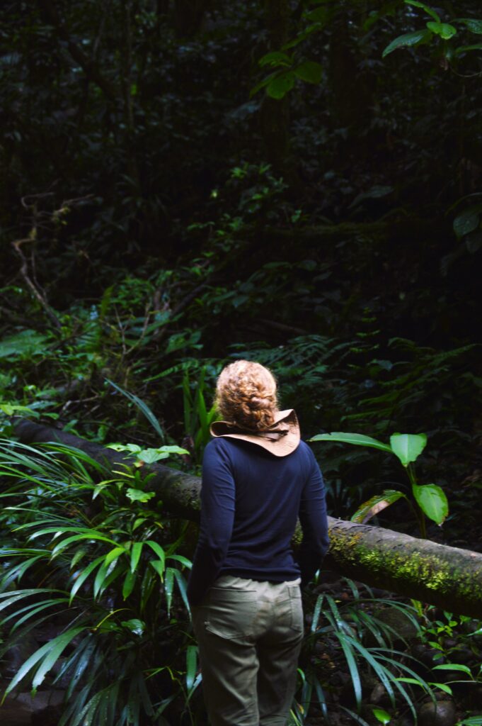 Kim Lange in Ecuador