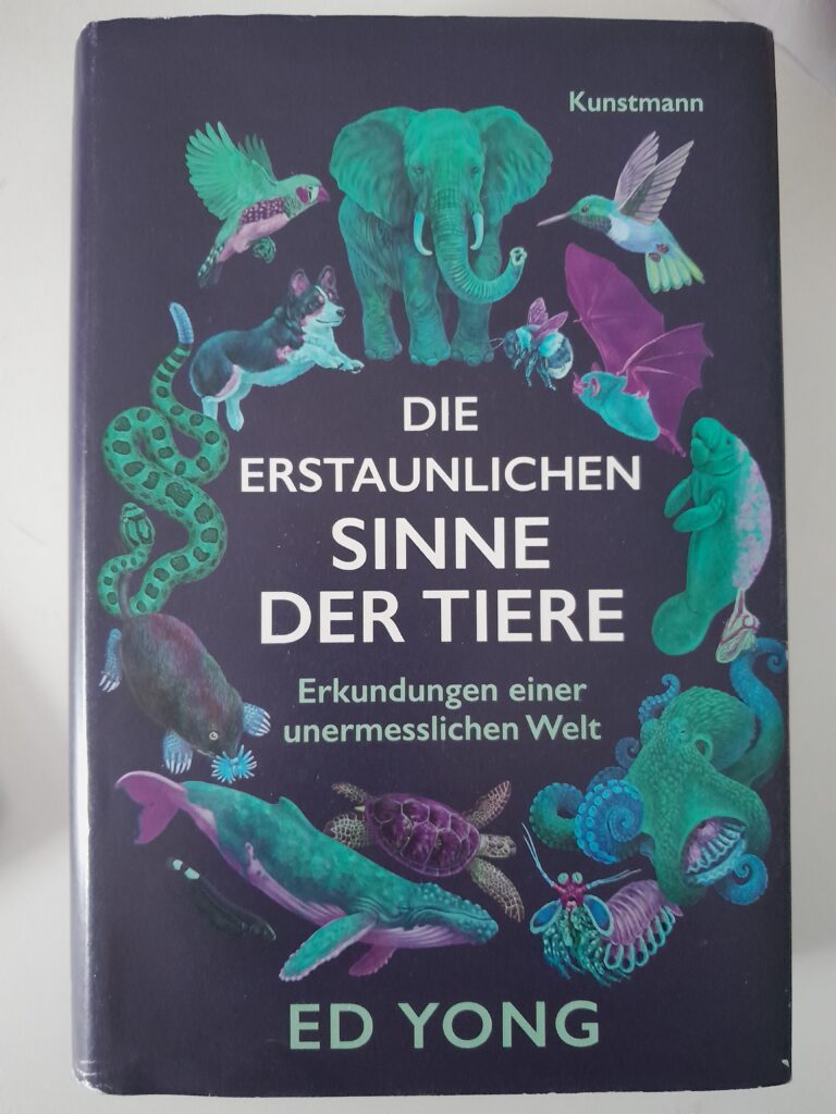 Buchcover Die erstaunlichen Sinne der Tiere