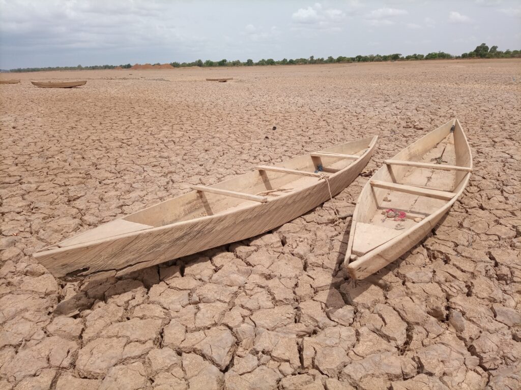 Boote auf dem Trockenen